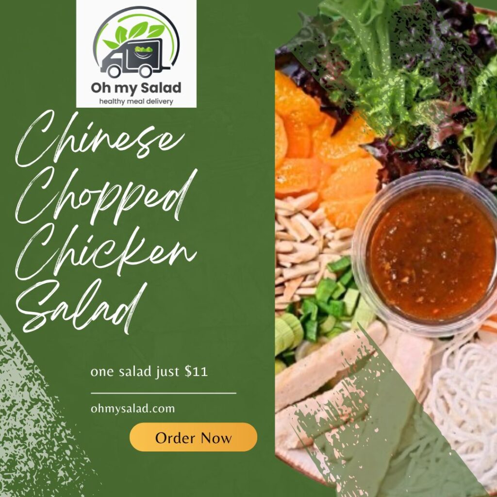 chinese chopped chicken salad, oh my salad
